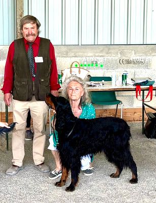 Des Pralines D'Aubejoux - Lella le CACS et le Meilleur de race à Monclar en quercy 