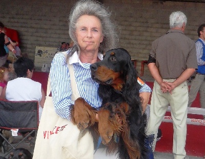 Des Pralines D'Aubejoux - après le CACS : Ezir à Nîmes